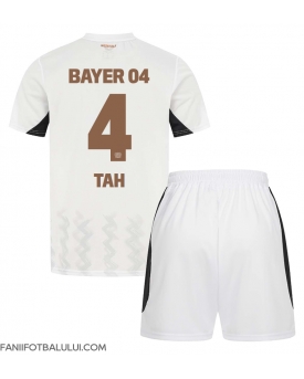Bayer Leverkusen Jonathan Tah #4 Echipament de Fotbal Replică 2024-25 Copii Deplasare (+ Șorturi)